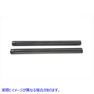 24-0027 純正長ハードクロームフォークチューブセット Stock Length Hard Chrome Fork Tube Set 取寄せ Vツイン (検索用／45827-