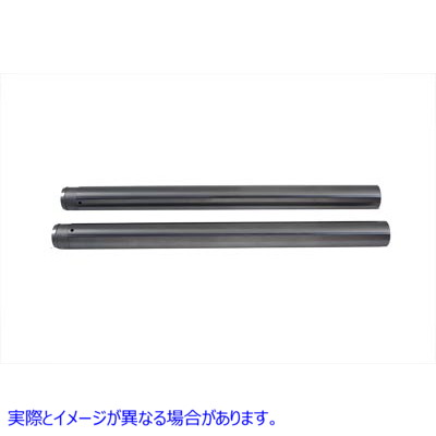 24-0046 ハードクロームフォークチューブセットストック長さ Hard Chrome Fork Tube Set Stock Length 取寄せ Vツイン (検索用／