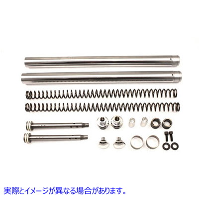 24-0070 ハードクロームフォークチューブアセンブリ Hard Chrome Fork Tube Assembly 取寄せ Vツイン (検索用／