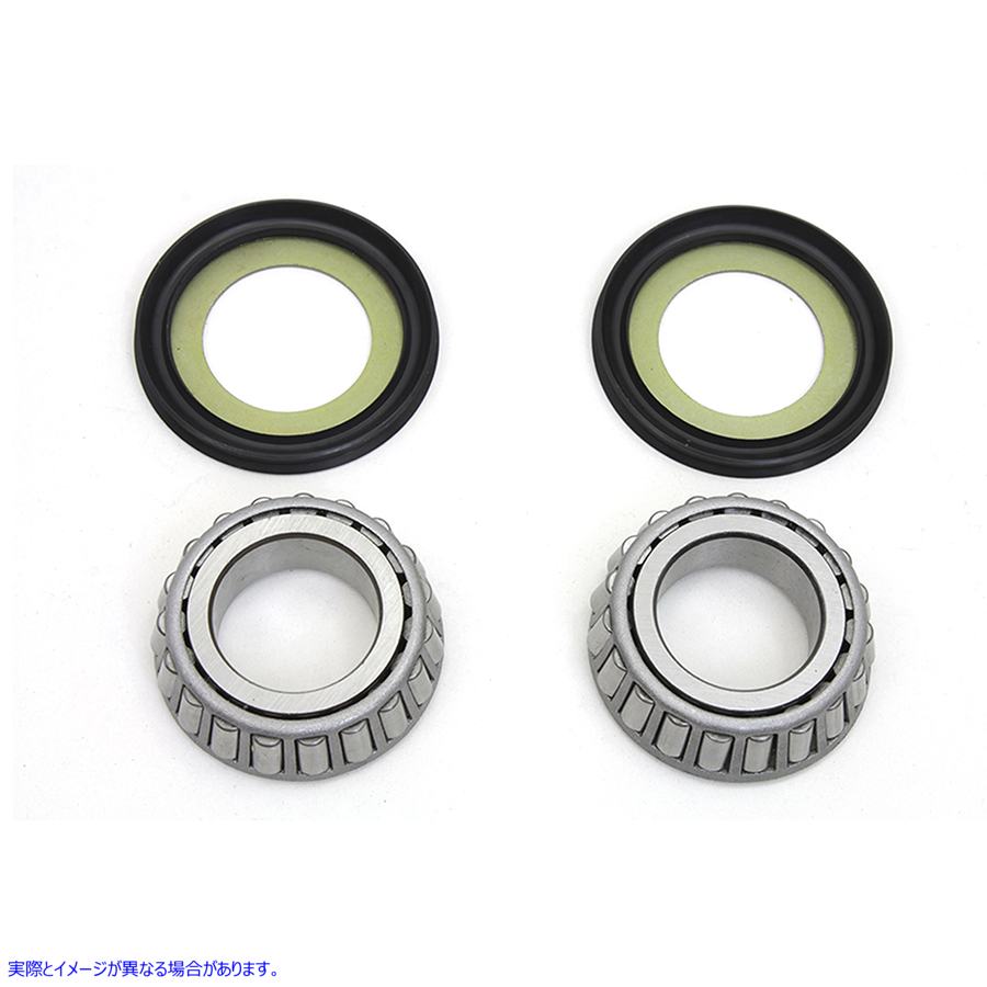 24-0089 フォークベアリングとシールキット 取寄せ Vツイン Fork Bearing and Seal Kit (検索用／