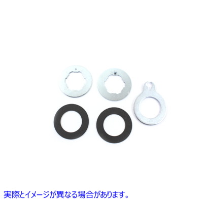 24-0115 フォークステアリングダンパーフリクションプレートキット 取寄せ Vツイン Fork Steering Damper Friction Plate Kit (