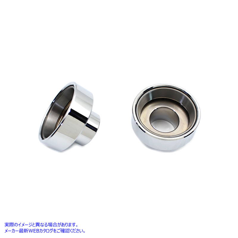 24-0157 クロームフォークネックカップセット Chrome Fork Neck Cup Set 取寄せ Vツイン (検索用／48310-78