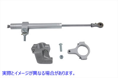 24-0196 41mmフォークステアリングダンパーキット 41mm Fork Steering Damper Kit 取寄せ Vツイン (検索用／