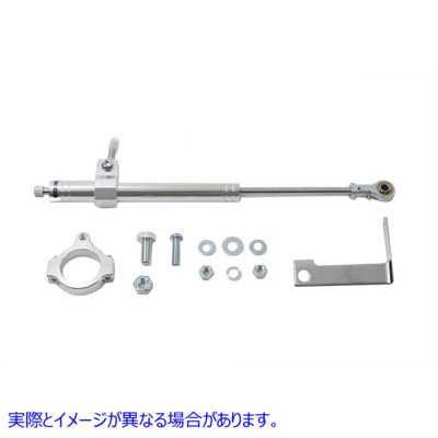 24-0198 39mmフォークステアリングダンパーキット 39mm Fork Steering Damper Kit 取寄せ Vツイン (検索用／