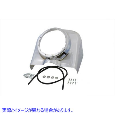 24-0247 ABSクロームヘッドランプカウル ABS Chrome Headlamp Cowl 取寄せ Vツイン (検索用／67680-91