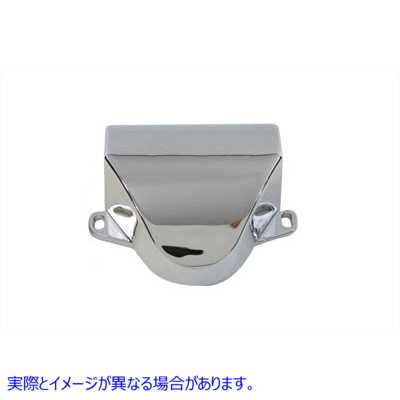 24-0250 クロームハンドルバーライザーカバー 取寄せ Vツイン Chrome Handlebar Riser Cover (検索用／56590-60