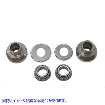 24-0274 ステンレススチールレイクフォークネックカップキット Stainless Steel Raked Fork Neck Cup Kit 取寄せ Vツイン (検索