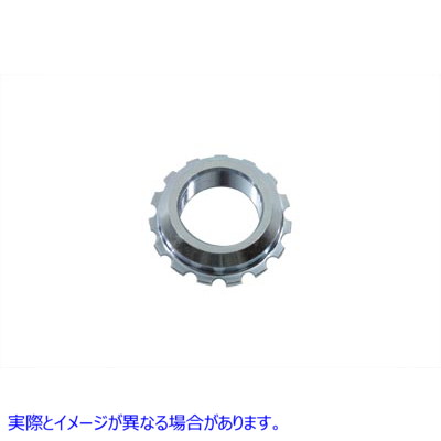 24-0279 トリプルツリートップベアリング調整ナット亜鉛 Triple Tree Top Bearing Adjusting Nut Zinc 取寄せ Vツイン (検索用／