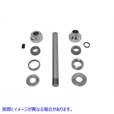 24-0292 3ｰ レイクドフォークネックカップキット クローム 3ｰ Raked Fork Neck Cup Kit Chrome 取寄せ Vツイン (検索用／