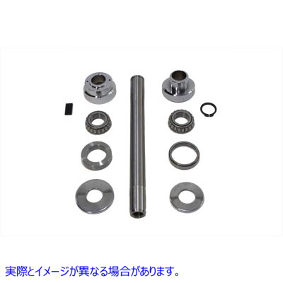 24-0294 3ｰ レイクドフォークネックカップキット クローム 3ｰ Raked Fork Neck Cup Kit Chrome 取寄せ Vツイン (検索用／