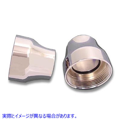 24-0363 41mm フォーク ブーツ カバー クローム 41mm Fork Boot Covers Chrome 取寄せ Vツイン (検索用／