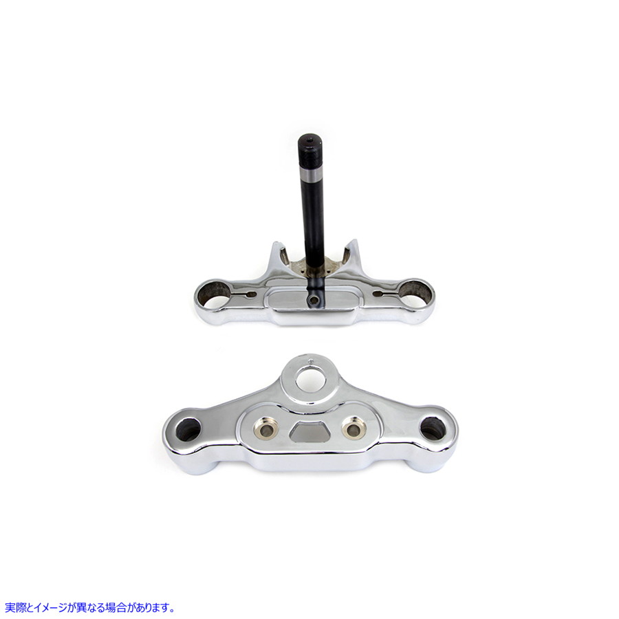 24-0498 Chrome Triple Tree Set 取寄せ Vツイン (検索用／