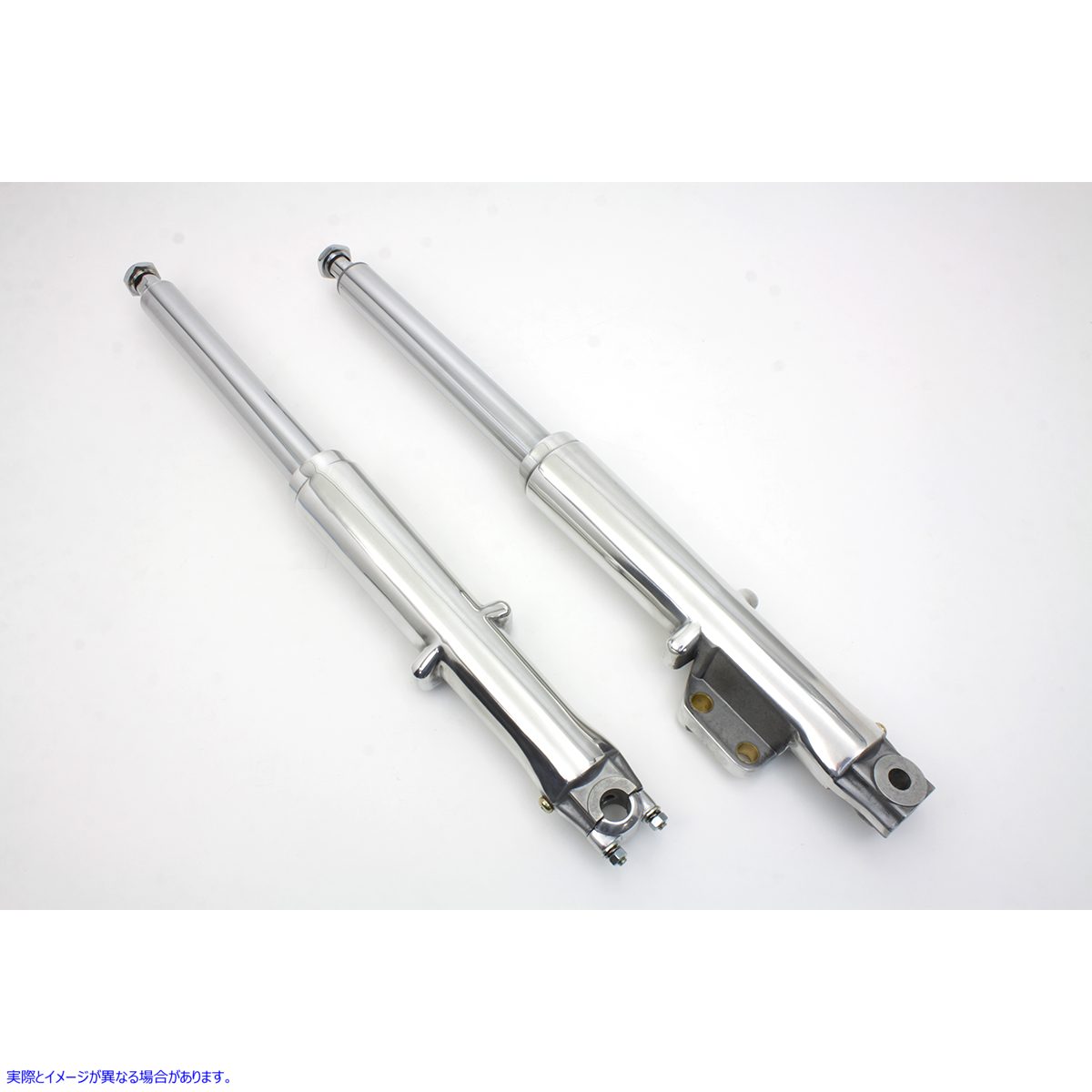 24-0783 ポリッシュスライダー付きフォークスライダーアセンブリ 取寄せ Vツイン Fork Slider Assembly with Polished Sliders (