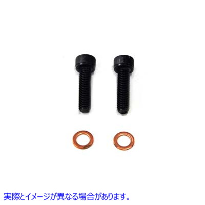 24-0787 フォークダンパーチューブのネジとワッシャー Fork Damper Tube Screw and Washer 取寄せ Vツイン (検索用／45405-75A