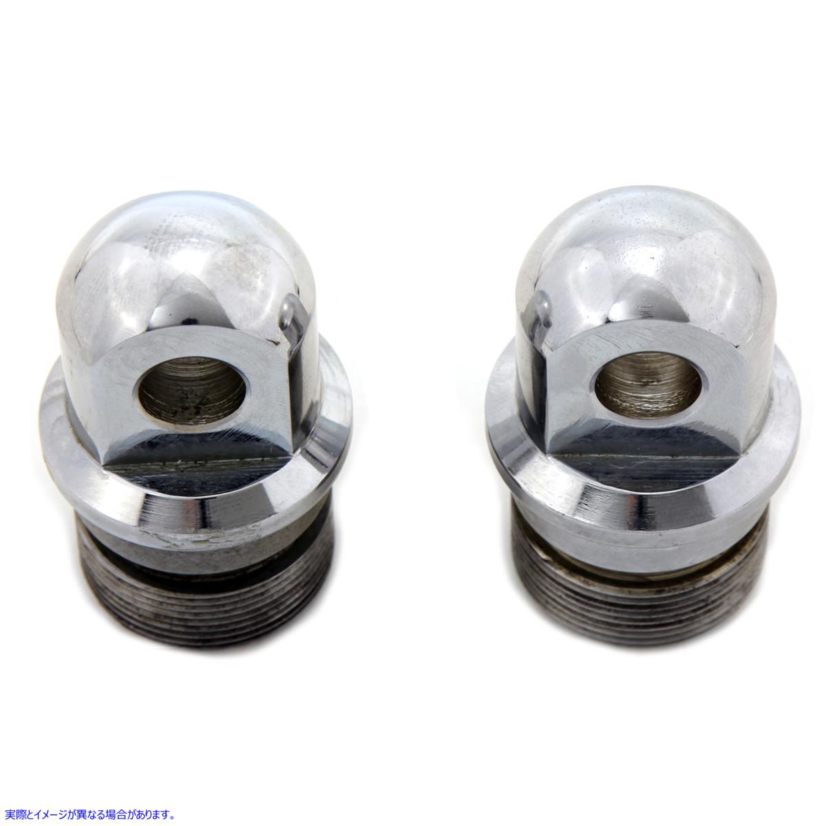 24-0828 亜鉛フォークチューブプラグセット Zinc Fork Tube Plug Set 取寄せ Vツイン (検索用／45777-77