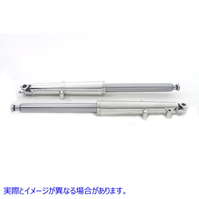 24-0845 41mm フォーク スライダー アセンブリ (ポリッシュ スライダー付き) 取寄せ Vツイン 41mm Fork Slider Assembly with Po