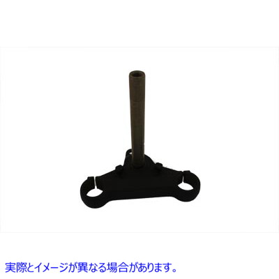 24-0858 Lower Triple Tree Black 取寄せ Vツイン (検索用／45549-88 V-Twin