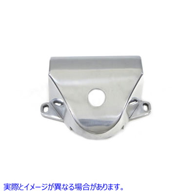 24-1060 ポリッシュハンドルバーライザーカバー 取寄せ Vツイン Polished Handlebar Riser Cover (検索用／56589-60