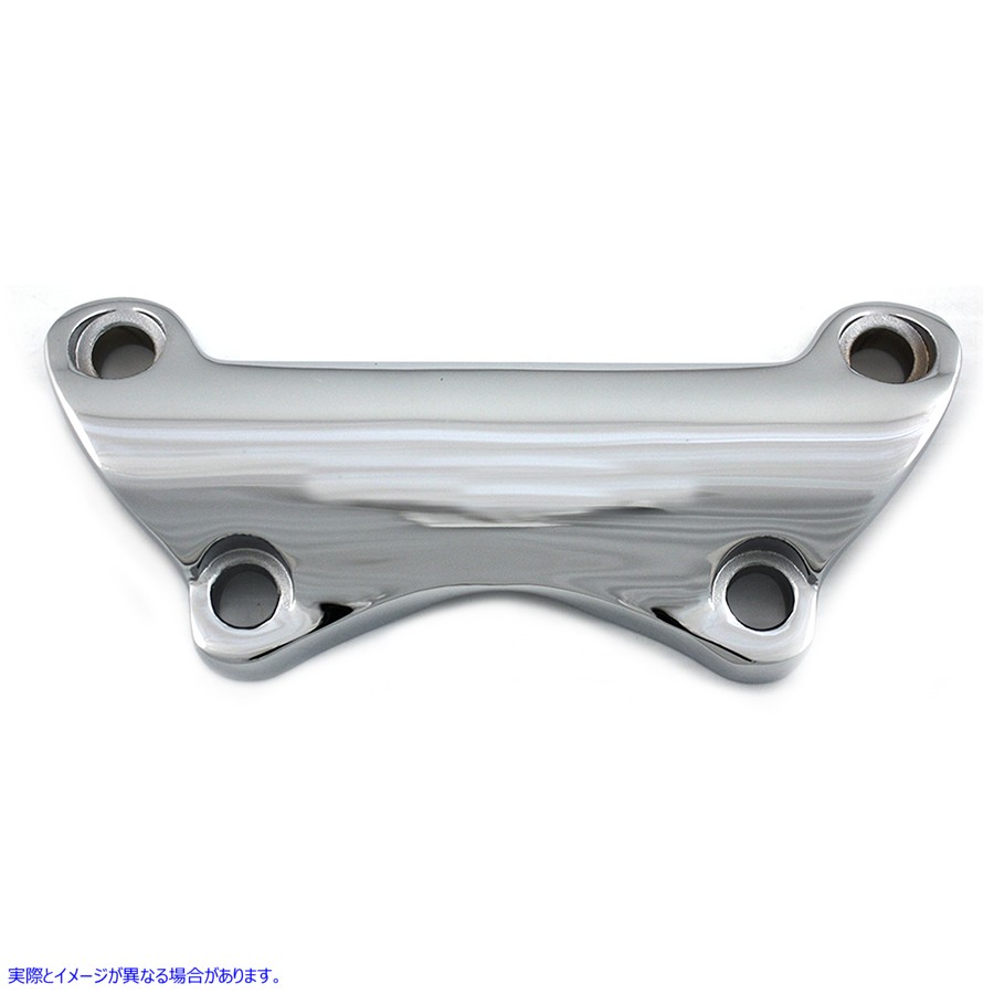 24-1155 1 インチ ハンドルバー トップ クランプ クローム 1 inch Handlebar Top Clamp Chrome 取寄せ Vツイン (検索用／55918-0