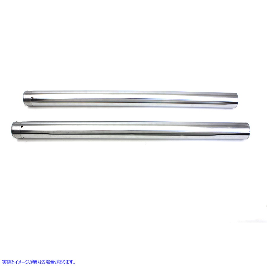 24-1185 ハードクローム 49mm フォークチューブセット Hard Chrome 49mm Fork Tube Set 取寄せ Vツイン (検索用／46605-06