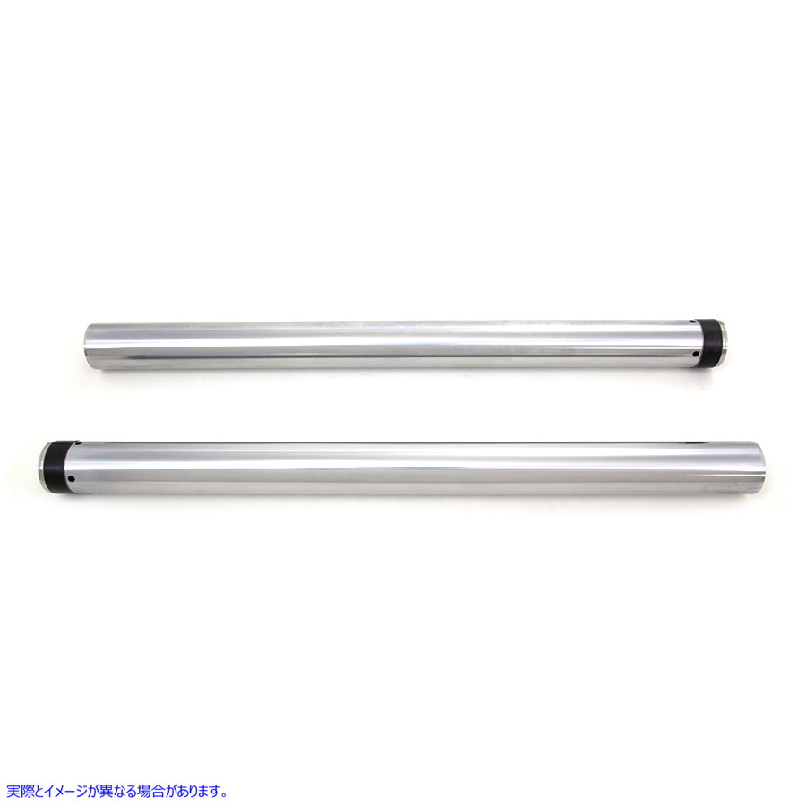 24-1187 ハードクローム 49mm フォークチューブセット Hard Chrome 49mm Fork Tube Set 取寄せ Vツイン (検索用／48745-08