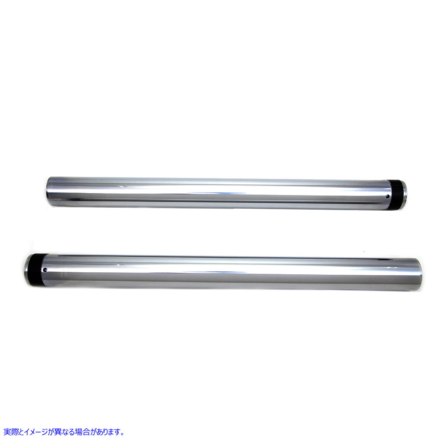 24-1188 ハードクローム 49mm フォークチューブセット Hard Chrome 49mm Fork Tube Set 取寄せ Vツイン (検索用／45500113