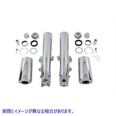 24-1245 クロームフォークドレスアップキット Chrome Fork Dress Up Kit 取寄せ Vツイン (検索用／