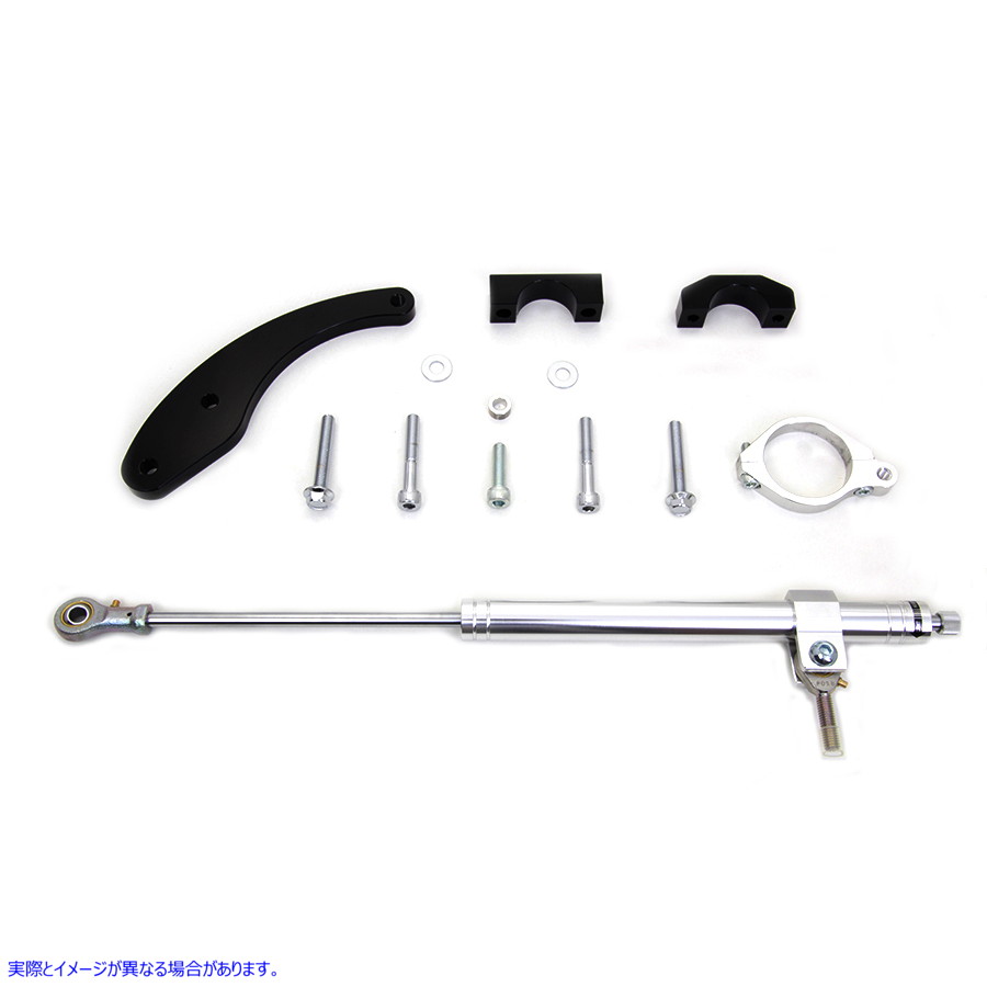 24-1372 フォークステアリングダンパーキット Fork Steering Damper Kit 取寄せ Vツイン (検索用／