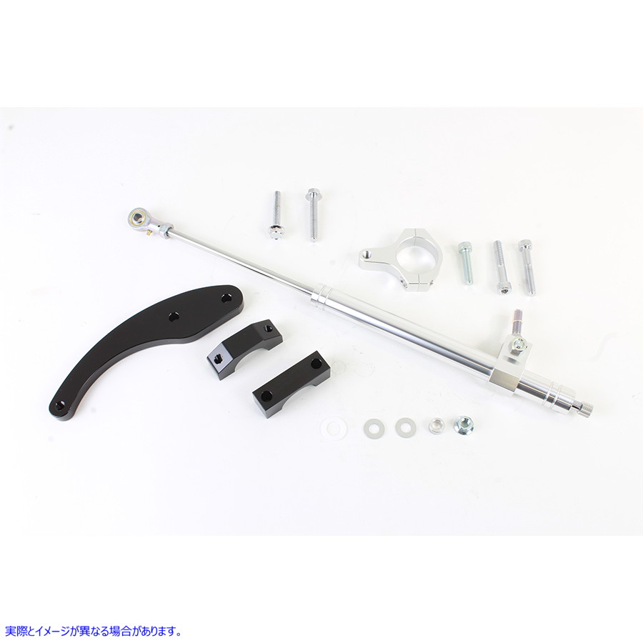 24-1377 フォークステアリングダンパーキット Fork Steering Damper Kit 取寄せ Vツイン (検索用／