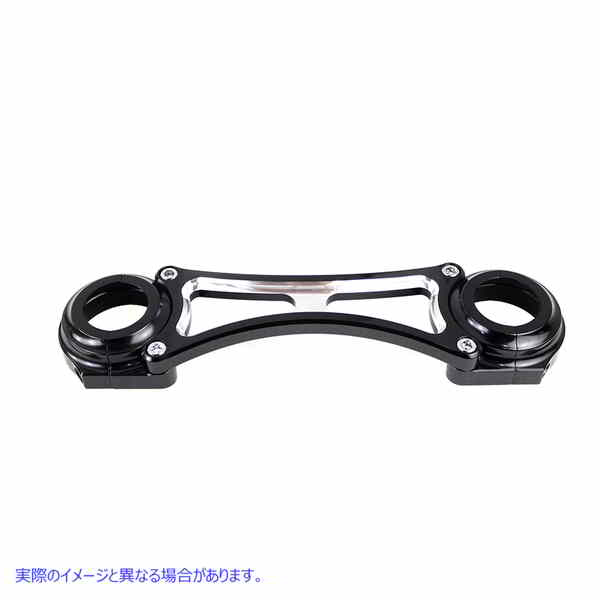 24-1407 41mm ブラック フロント フォーク ブレース 41mm Black Front Fork Brace 取寄せ Vツイン (検索用／