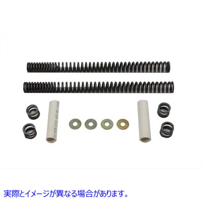 24-1561 フォークスプリングロワリングキット 取寄せ Vツイン Fork Spring Lowering Kit (検索用／ Progressive Suspension 10-1
