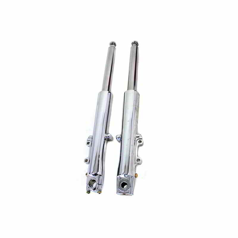 24-1614 工場サンプル 41mm フォーク スライダー アセンブリ クローム 取寄せ Vツイン Factory Sample 41mm Fork Slider Assembl