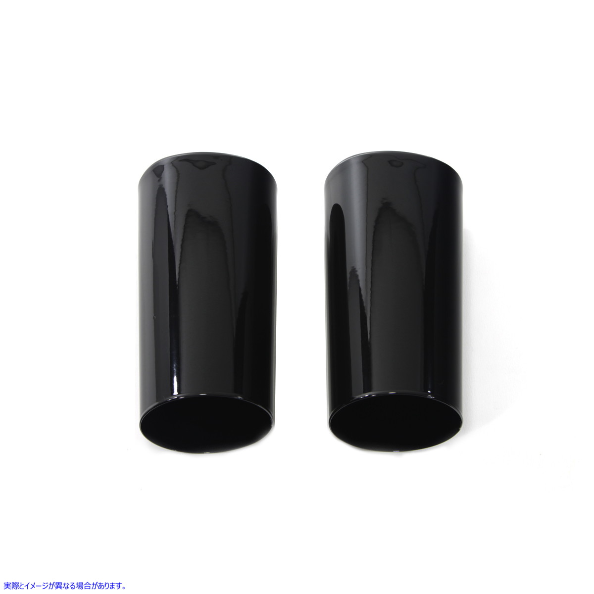 24-1752 フォークスライダーカバー ブラック Fork Slider Cover Black 取寄せ Vツイン (検索用／45591-02