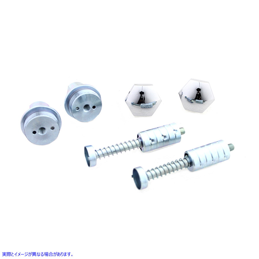 24-1766 グライドフォークチューブプラグキット 取寄せ Vツイン Glide Fork Tube Plug Kit (検索用／