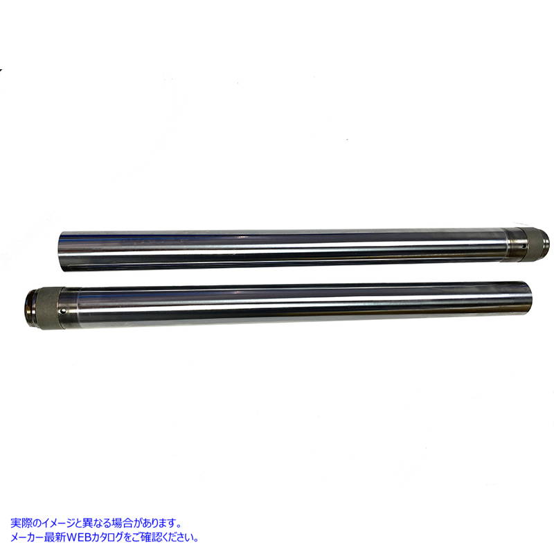 24-1774 ハードクローム 41mm フォークチューブセット 全長 20-7/8 インチ Hard Chrome 41mm Fork Tube Set 20-7/8 inch Total L