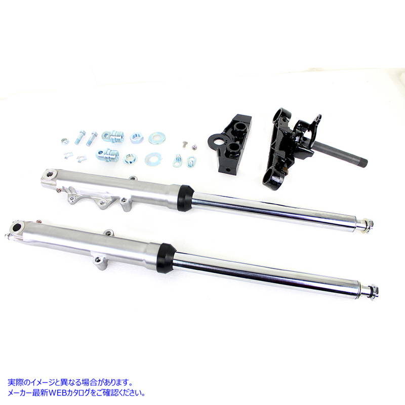 24-5577 41mm 調整可能なシングルディスクフォークアセンブリ 取寄せ Vツイン 41mm Adjustable Single Disc Fork Assembly (検索