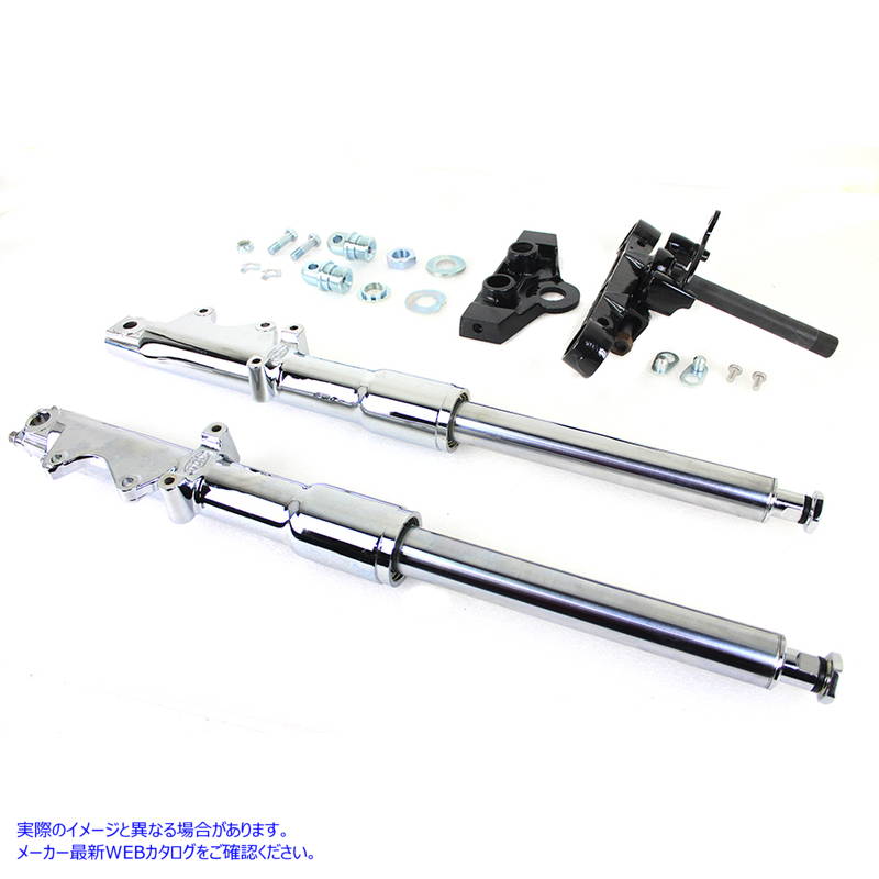 24-5579 41mm 調整可能なデュアルディスクフォークアセンブリ 取寄せ Vツイン 41mm Adjustable Dual Disc Fork Assembly (検索用