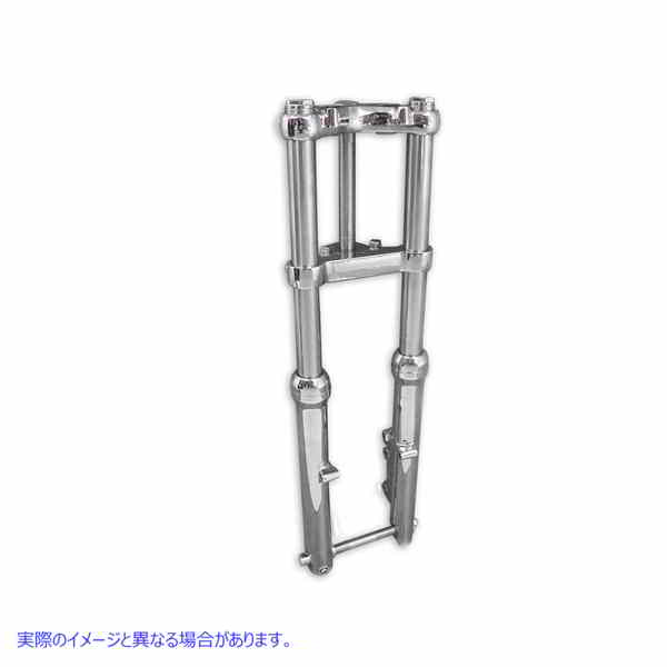 24-8562 シングルディスク 39mm フォーク アセンブリ クローム Single Disc 39mm Fork Assembly Chrome 取寄せ Vツイン (検索用