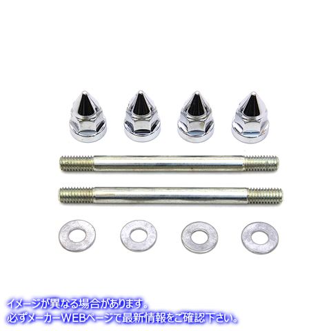 2436-10 ガソリンタンクマウントキット クローム Gas Tank Mount Kit Chrome 取寄せ Vツイン (検索用／ Colony