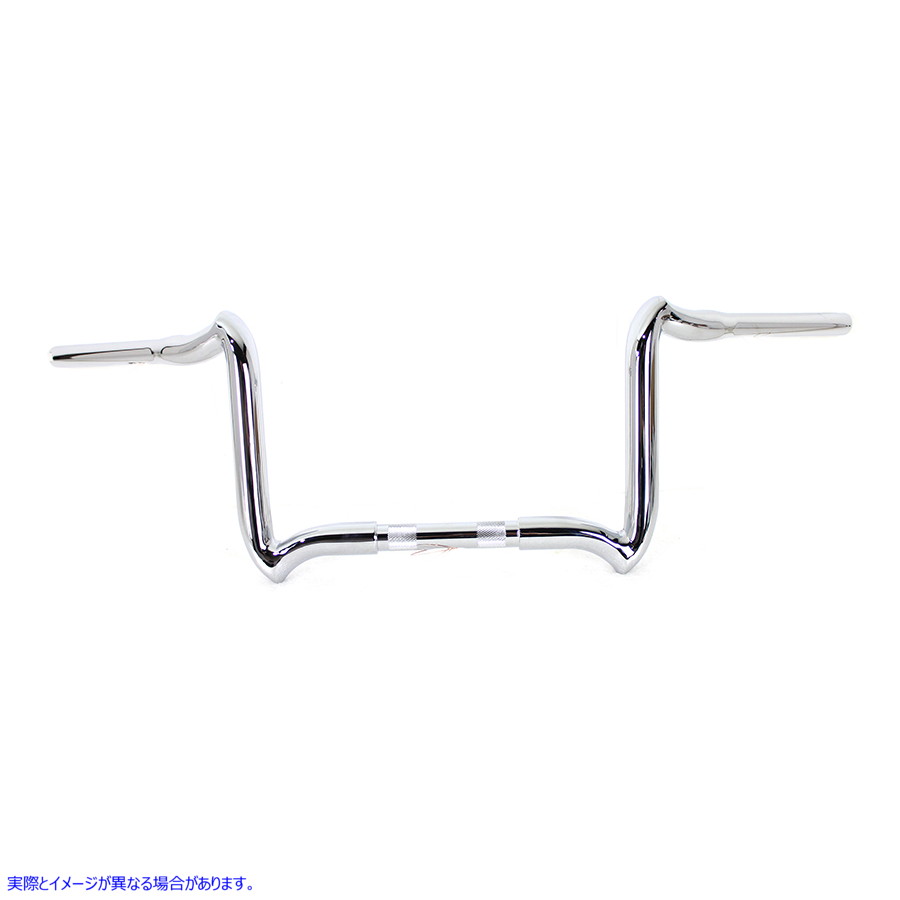 25-0134 10 インチ ロード グライド ハンドルバー インデントなし クローム 10 inch Road Glide Handlebar without Indents Chro