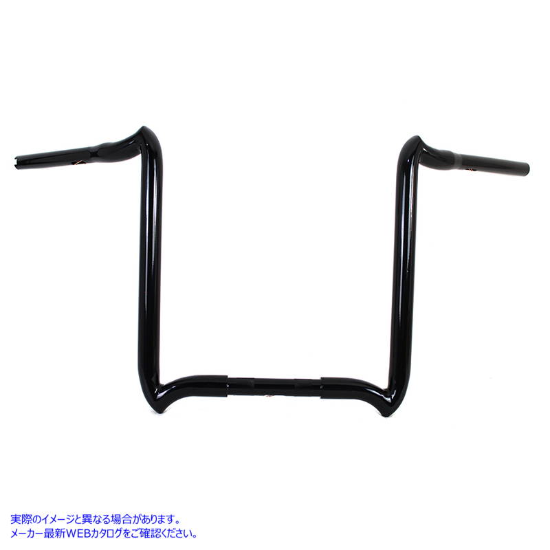 25-0141 16 インチ ロード グライド ハンドルバー インデントなし ブラック 16 inch Road Glide Handlebar without Indents Blac