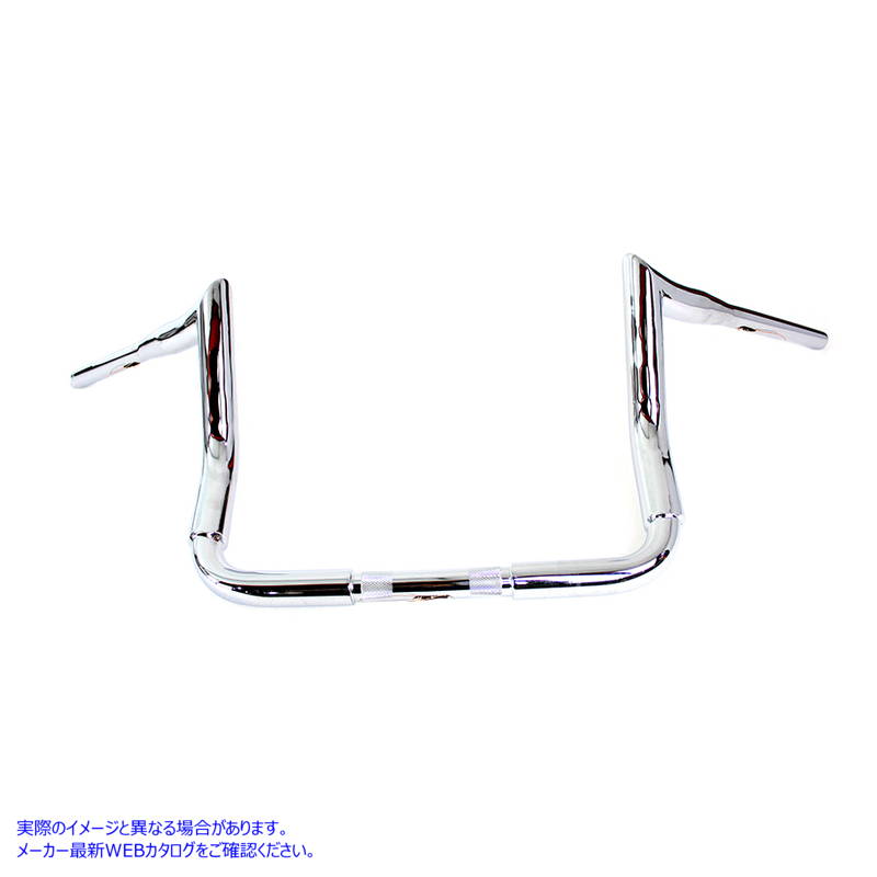 25-0171 12 インチ バガー エイプ スタイル ハンドルバー クローム 12 inch Bagger Ape Style Handlebar Chrome 取寄せ Vツイン