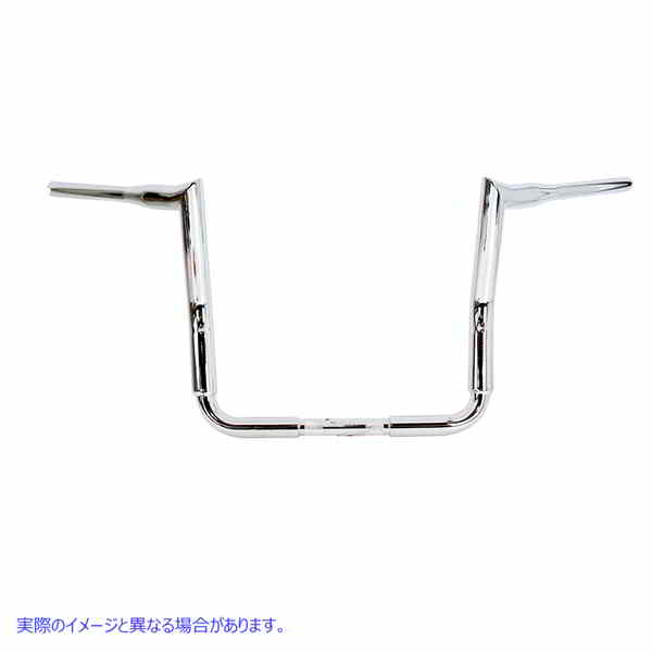 25-0172 14 インチ バガー エイプ スタイル ハンドルバー クローム 14 inch Bagger Ape Style Handlebar Chrome 取寄せ Vツイン