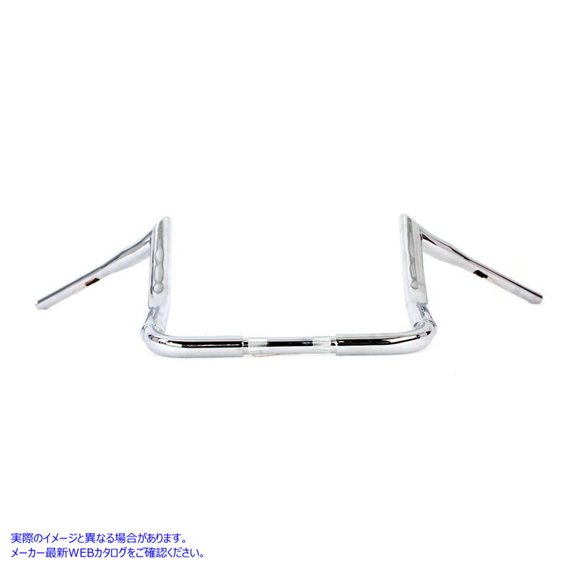 25-0174 12 インチ バガー エイプ スタイル ハンドルバー クローム 12 inch Bagger Ape Style Handlebar Chrome 取寄せ Vツイン