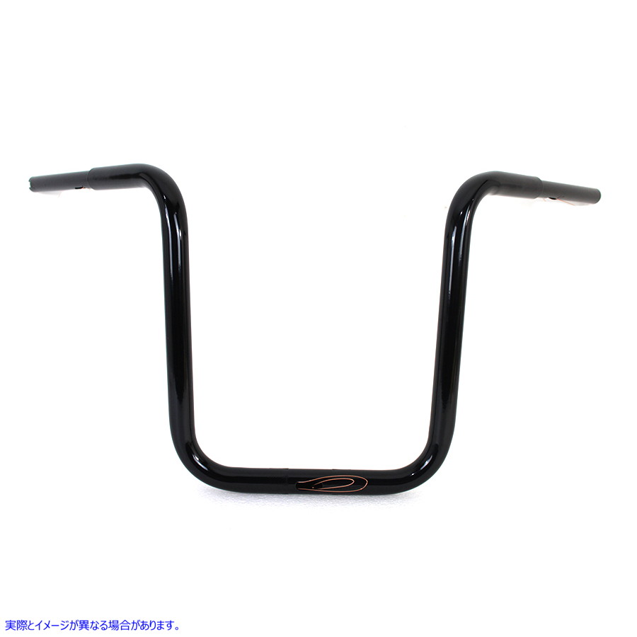 25-0191 16 インチ トール ボーイ ハンドルバー ブラック 16 inch Tall Boy Handlebar Black 取寄せ Vツイン (検索用／