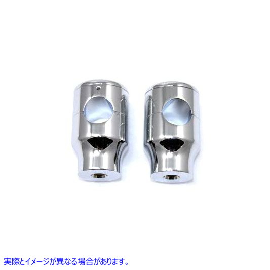 25-0224 2インチライザーセット クローム 2 inch Riser Set Chrome 取寄せ Vツイン (検索用／