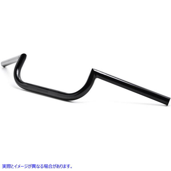 25-0398 3インチ Z ハンドルバー サテンブラック 取寄せ Vツイン 3 inch Z Handlebar Satin Black (検索用／55800342