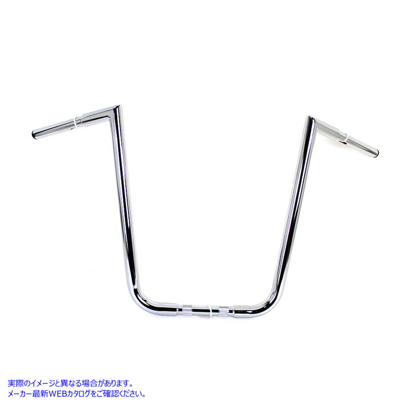 25-0469 18インチ エイプハンガーZ ハンドルバー クローム 18 inch Ape Hanger Z Handlebar Chrome 取寄せ Vツイン (検索用／