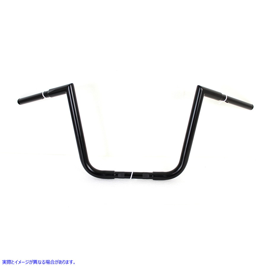 25-0476 12インチ エイプハンガーZ ハンドルバー ブラック 12 inch Ape Hanger Z Handlebar Black 取寄せ Vツイン (検索用／