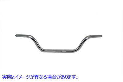 25-0548 インデント付き 4 インチ バックホーン ハンドルバー 4 inch Buckhorn Handlebar with Indents 取寄せ Vツイン (検索用